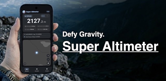 Super Altimeter: Offline GPS feature graphic