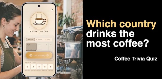 Coffee Trivia Quiz: Brew Facts feature graphic