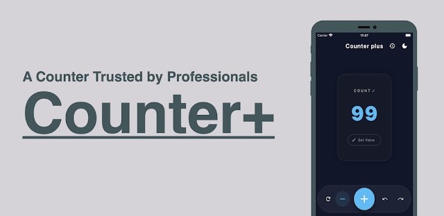 Counter+ (Plus): Pro Counter feature graphic