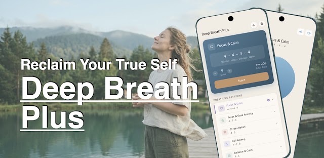 Deep Breath Plus feature graphic