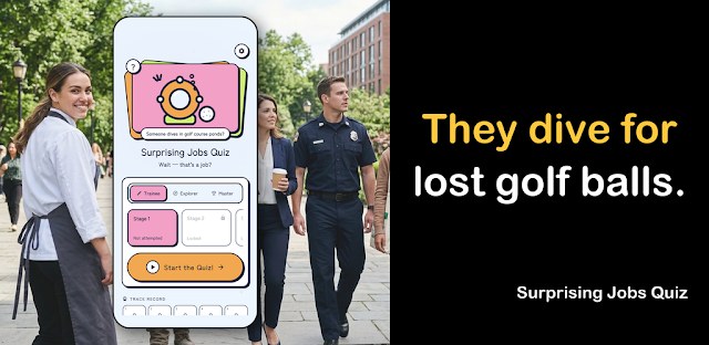 Surprising Jobs Quiz: Trivia feature graphic