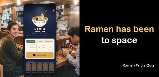 Ramen Trivia Quiz - Food Facts feature graphic