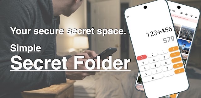 Simple Secret Folder feature graphic