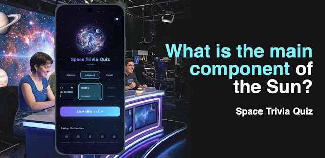 Space Trivia Quiz - Astronomy feature graphic