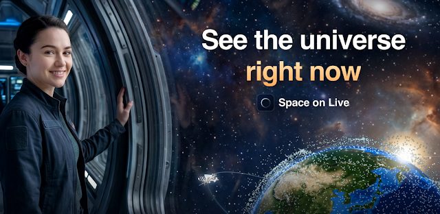 Space on Live: Planets Now feature graphic
