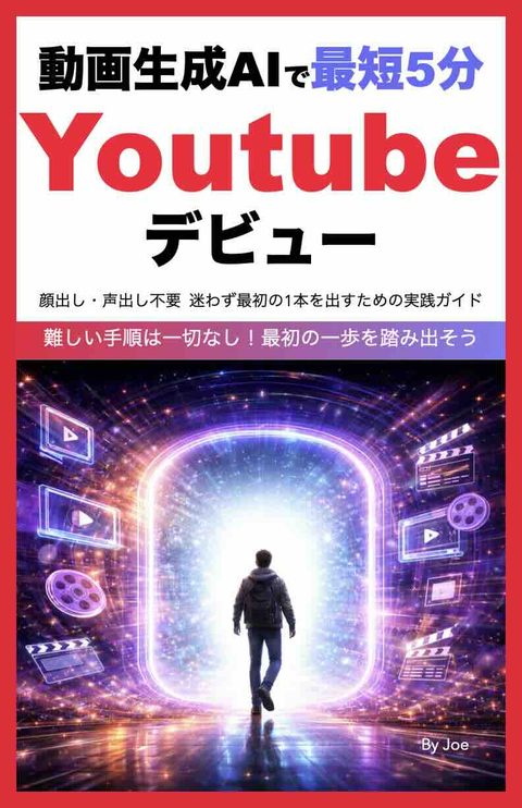 動画生成AIで最短5分 Youtubeデビュー 表紙
